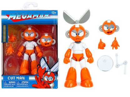 Cut Man 4.5" Moveable Figure with Accessories and Alternate Head Hands "Mega Man" (1987) Video Game Model by Jada <h2>Cut Jada</h2> <p>High-quality diecast car perfect for collectors enthusiasts. Feat