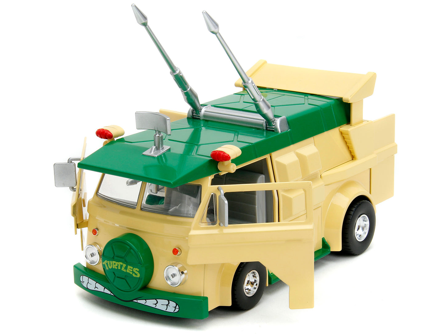 Party Wagon Green and Beige Donatello Diecast Figure "Teenage Mutant Ninja Turtles" "Hollywood Rides" Series Model by Jada <h2>Party Jada</h2> <p>High-quality car perfect for collectors enthusiasts. F