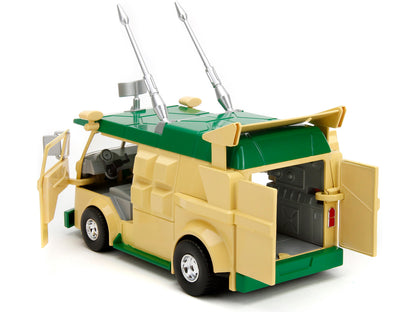 Party Wagon Green and Beige Donatello Diecast Figure "Teenage Mutant Ninja Turtles" "Hollywood Rides" Series Model by Jada <h2>Party Jada</h2> <p>High-quality car perfect for collectors enthusiasts. F