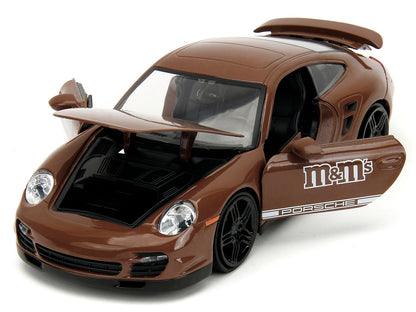 Porsche 911 Turbo Brown and M&M Diecast Figure "M&M's" "Hollywood Rides" Series 1/24 Model Car by Jada <h2>Porsche Jada</h2> <p>High-quality perfect for collectors enthusiasts. Features detailed inter