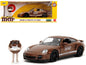 Porsche 911 Turbo Brown and M&M Diecast Figure "M&M's" "Hollywood Rides" Series 1/24 Model Car by Jada <h2>Porsche Jada</h2> <p>High-quality perfect for collectors enthusiasts. Features detailed inter