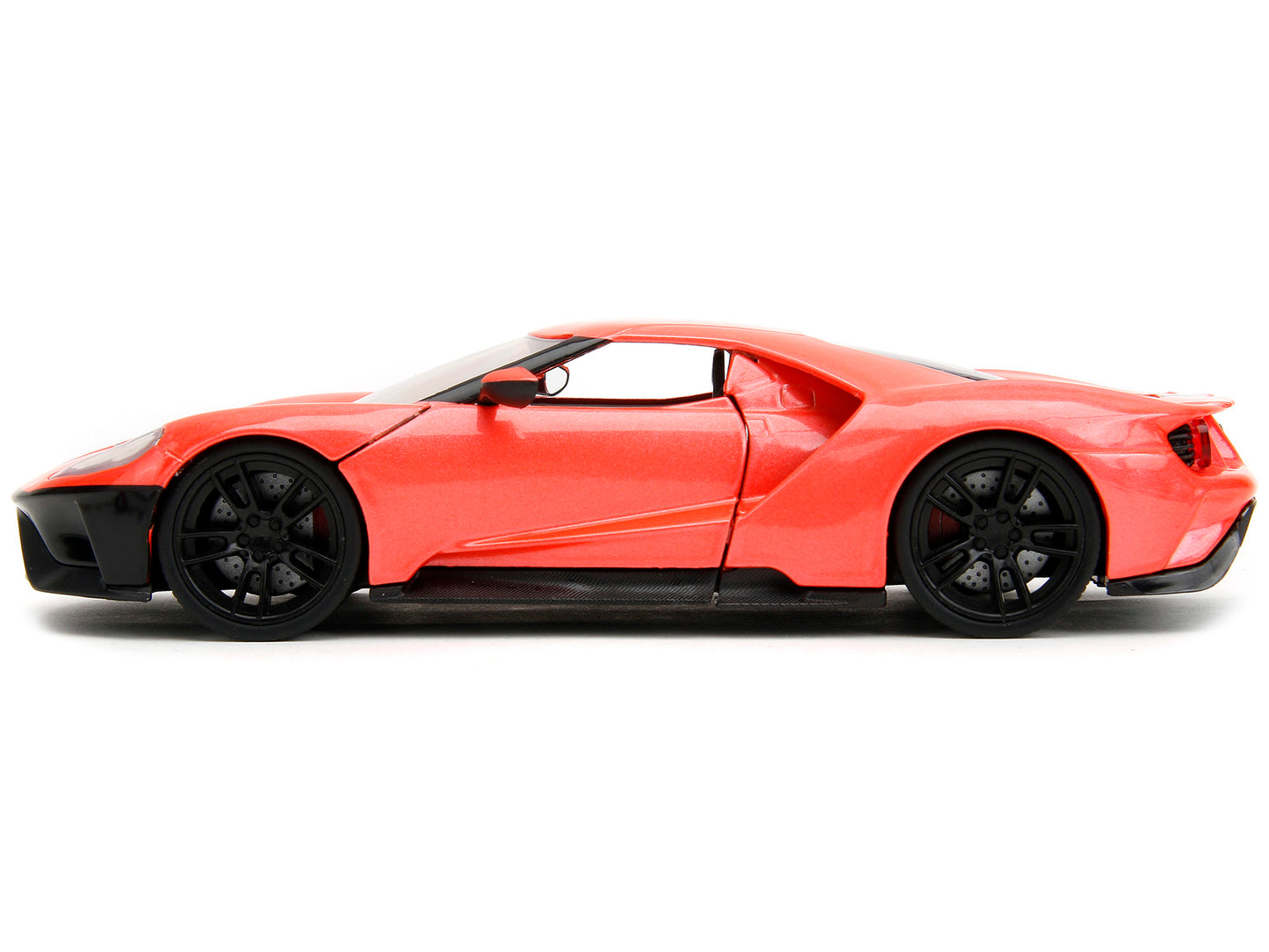 2017 Ford GT Light Red Metallic with Black Stripe "Pink Slips" Series 1/24 Diecast Model Car by Jada <h2>2017 Jada</h2> <p>High-quality perfect for collectors and enthusiasts. Features detailed interi