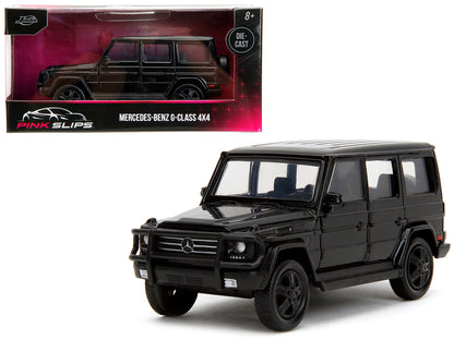 Mercedes-Benz G-Class 4x4 Black "Pink Slips" Series 1/32 Diecast Model Car by Jada <h2>Mercedes-Benz Jada</h2> <p>High-quality perfect for collectors and enthusiasts. Features detailed interior exteri