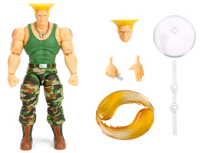 Guile 6" Moveable Figure with Accessories and Alternate Head Hands "Ultra Street Fighter II: The Final Challengers" (2017) Video Game Model by Jada <h2>Guile Jada</h2> <p>High-quality diecast car perf