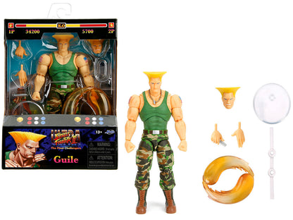 Guile 6" Moveable Figure with Accessories and Alternate Head Hands "Ultra Street Fighter II: The Final Challengers" (2017) Video Game Model by Jada <h2>Guile Jada</h2> <p>High-quality diecast car perf