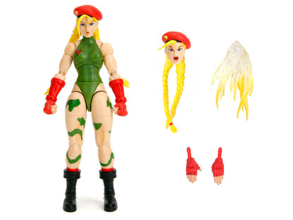 Cammy 6" Moveable Figure with Accessories and Alternate Head Hands "Ultra Street Fighter II: The Final Challengers" (2017) Video Game Model by Jada <h2>Cammy Jada</h2> <p>High-quality diecast car perf