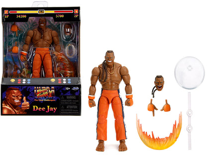 Dee Jay 6" Moveable Figure with Accessories and Alternate Head Hands "Ultra Street Fighter II: The Final Challengers" (2017) Video Game Model by Jada <h2>Dee Jada</h2> <p>High-quality diecast car perf