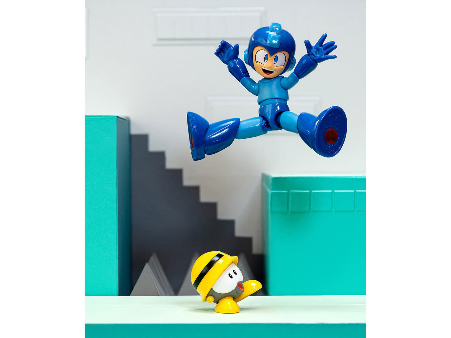 Mega Man 4.5" Moveable Figure (Deluxe Version) with Accessories and Alternate Head Hands "Mega Man" (1987) Video Game Model by Jada <h2>Mega Jada</h2> <p>High-quality diecast car perfect for collector