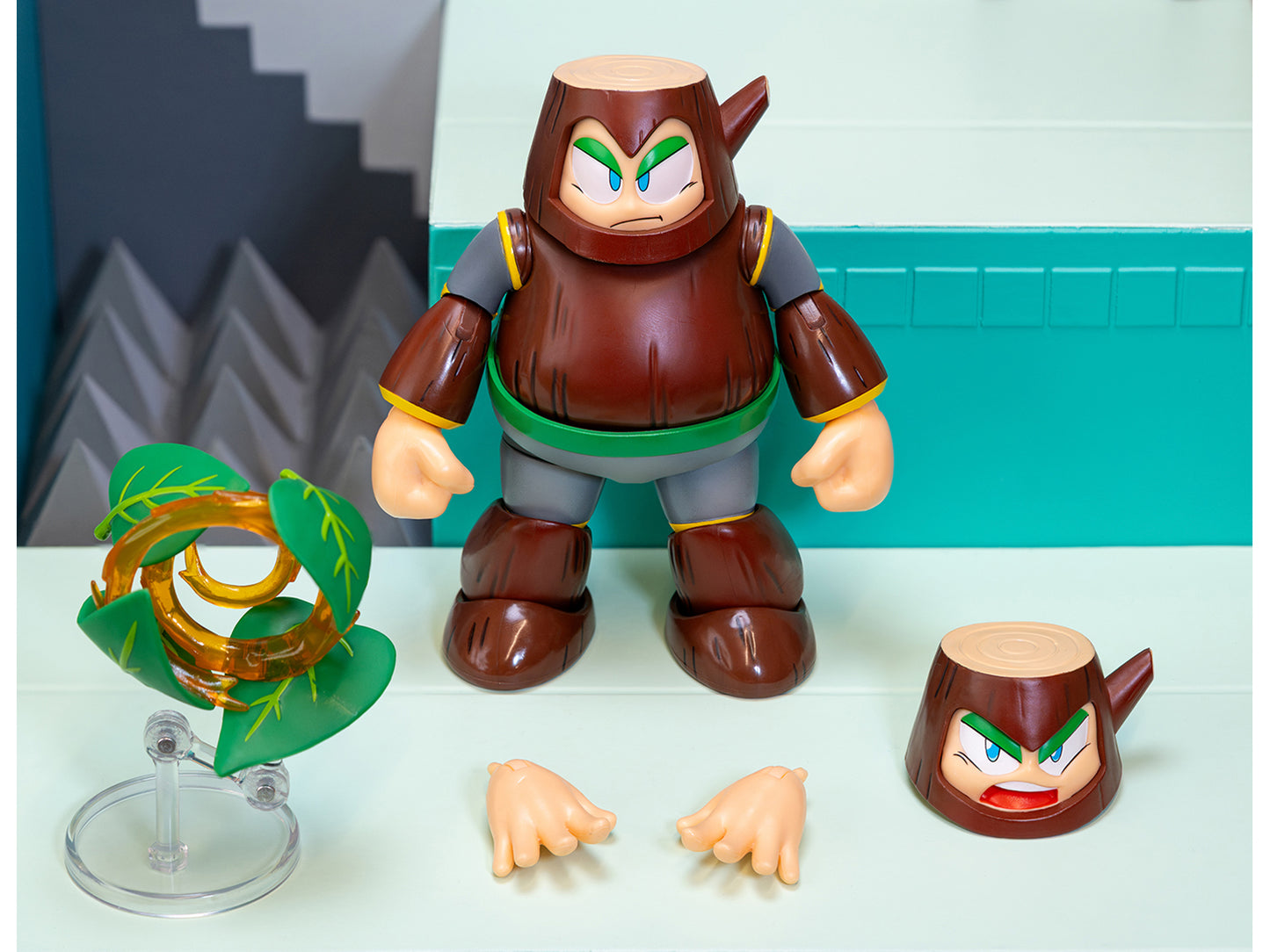 Wood Man 5" Moveable Figure (Deluxe Version) with Accessories and Alternate Head Hands "Mega Man" (1987) Video Game Model by Jada <h2>Wood Jada</h2> <p>High-quality diecast car perfect for collectors