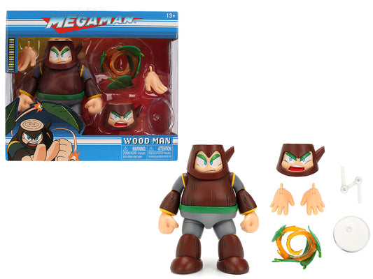 Wood Man 5" Moveable Figure (Deluxe Version) with Accessories and Alternate Head Hands "Mega Man" (1987) Video Game Model by Jada <h2>Wood Jada</h2> <p>High-quality diecast car perfect for collectors