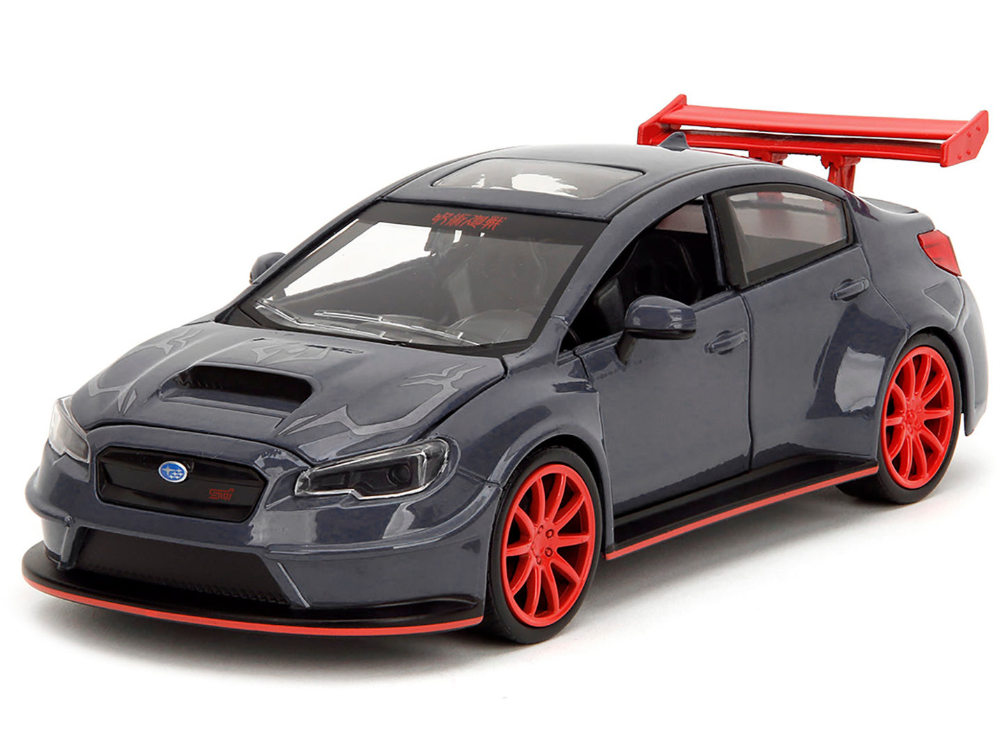 2016 Subaru WRX STI Widebody Dark Blue and Yuji Itadori Diecast Figure "Jujutsu Kaisen" (2020–2023) TV Series "Anime Hollywood Rides" 1/24 Model Car by Jada <h2>2016 Jada</h2> <p>High-quality perfect