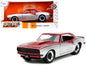 1967 Chevrolet Camaro Candy Red and Silver Metallic "Bigtime Muscle" Series 1/24 Diecast Model Car by Jada <h2>1967 Jada</h2> <p>High-quality perfect for collectors enthusiasts. Features detailed inte