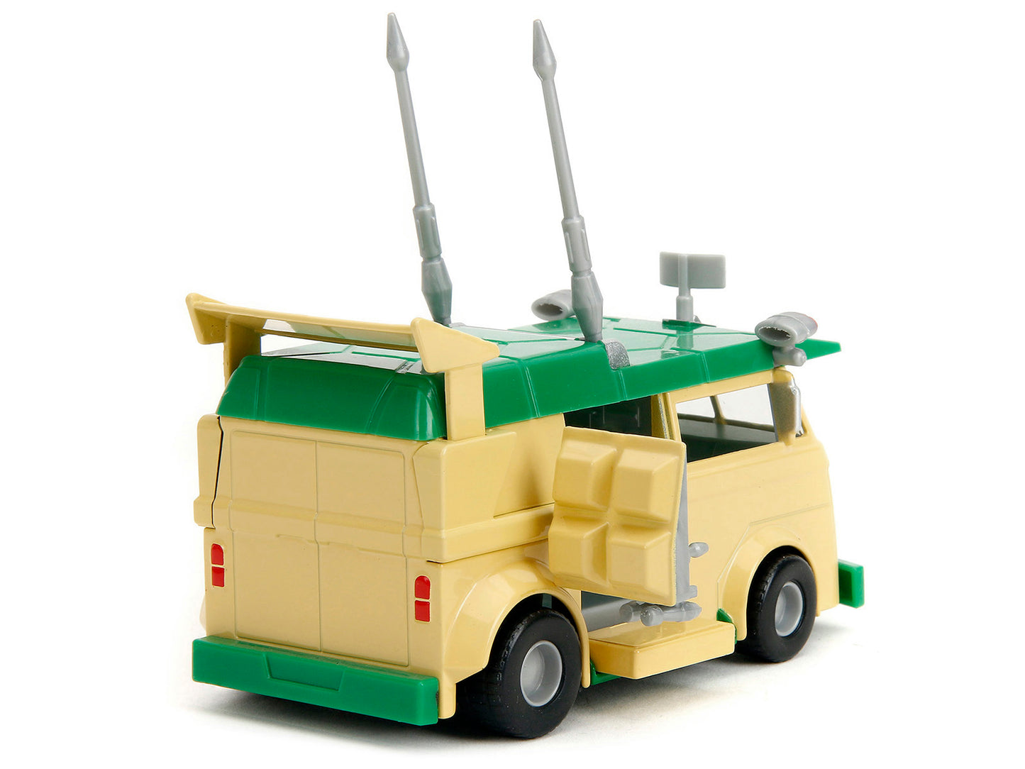 Party Wagon Green and Beige "Teenage Mutant Ninja Turtles" "Hollywood Rides" Series Diecast Model Car by Jada <h2>Party Jada</h2> <p>High-quality perfect for collectors enthusiasts. Features detailed