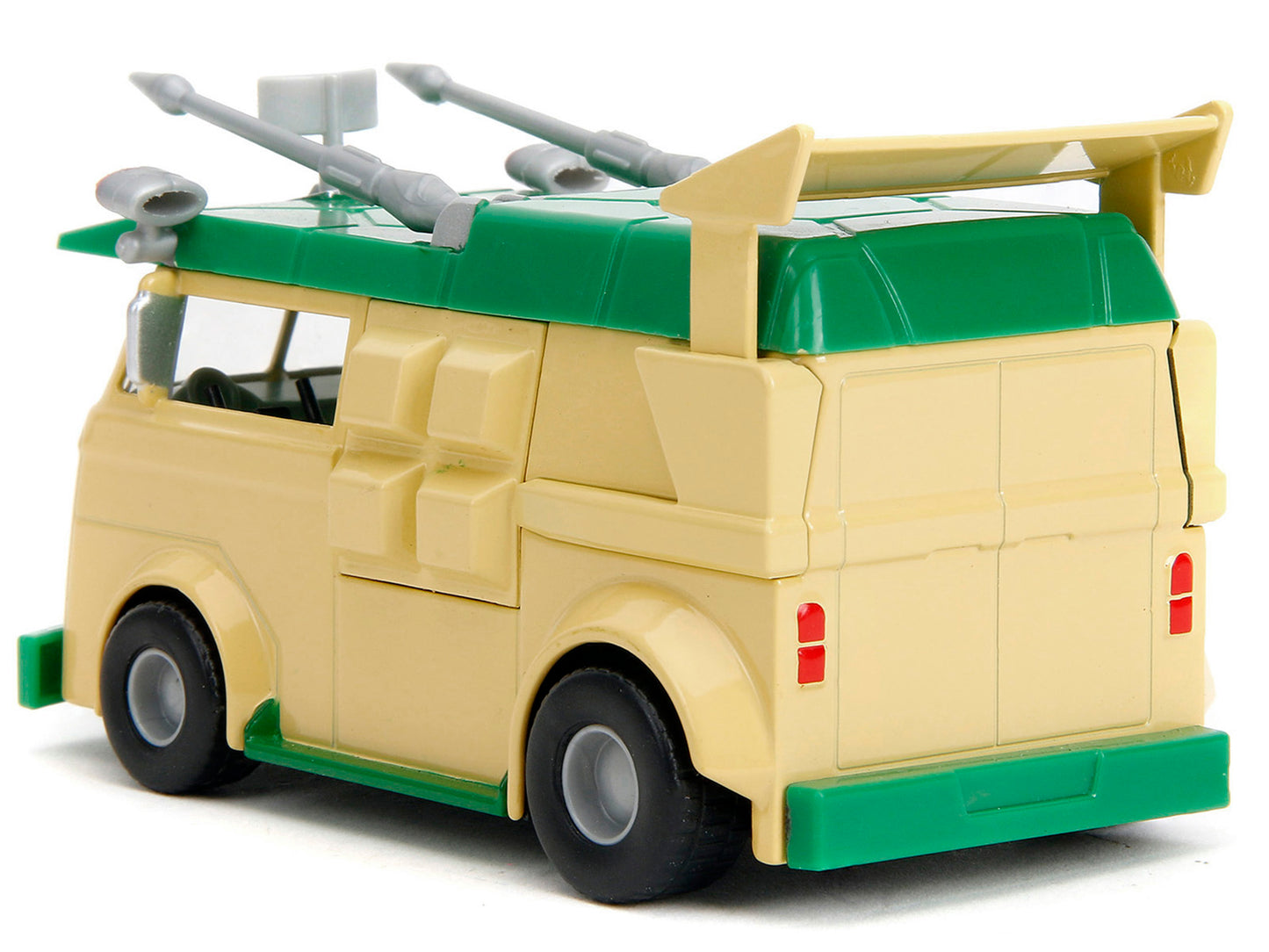 Party Wagon Green and Beige "Teenage Mutant Ninja Turtles" "Hollywood Rides" Series Diecast Model Car by Jada <h2>Party Jada</h2> <p>High-quality perfect for collectors enthusiasts. Features detailed