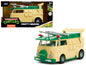 Party Wagon Green and Beige "Teenage Mutant Ninja Turtles" "Hollywood Rides" Series Diecast Model Car by Jada <h2>Party Jada</h2> <p>High-quality perfect for collectors enthusiasts. Features detailed