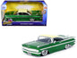 1959 Chevrolet Impala Lowrider Green Metallic with Cream Top and DUB Wire Wheels "Street Low" Series 1/24 Diecast Model Car by Jada <h2>1959 Jada</h2> <p>High-quality perfect for collectors enthusiast