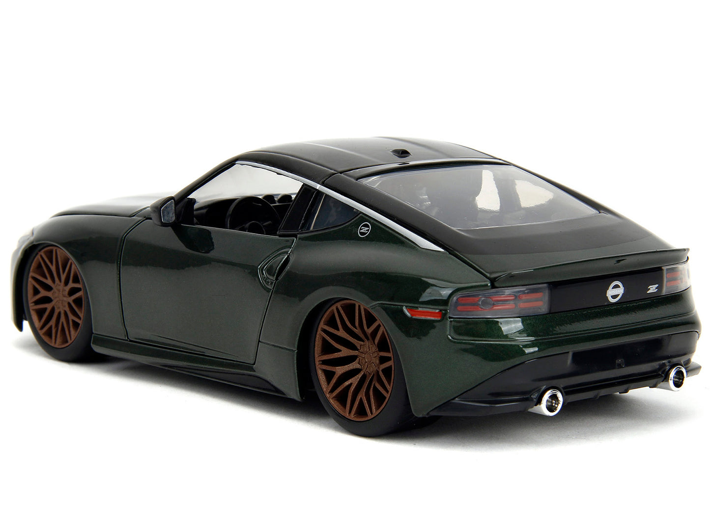2023 Nissan Z Dark Green Metallic with Black Top "Fast X" (2023) Movie & Furious" Series 1/24 Diecast Model Car by Jada <h2>2023 Jada</h2> <p>High-quality perfect for collectors and enthusiasts. Featu