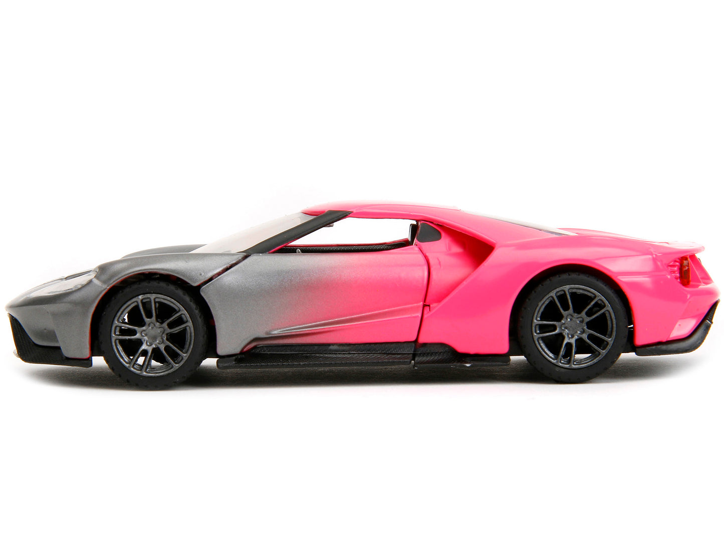 2017 Ford GT Gray Metallic and Pink Gradient "Pink Slips" Series 1/32 Diecast Model Car by Jada <h2>2017 Jada</h2> <p>High-quality perfect for collectors enthusiasts. Features detailed interior exteri