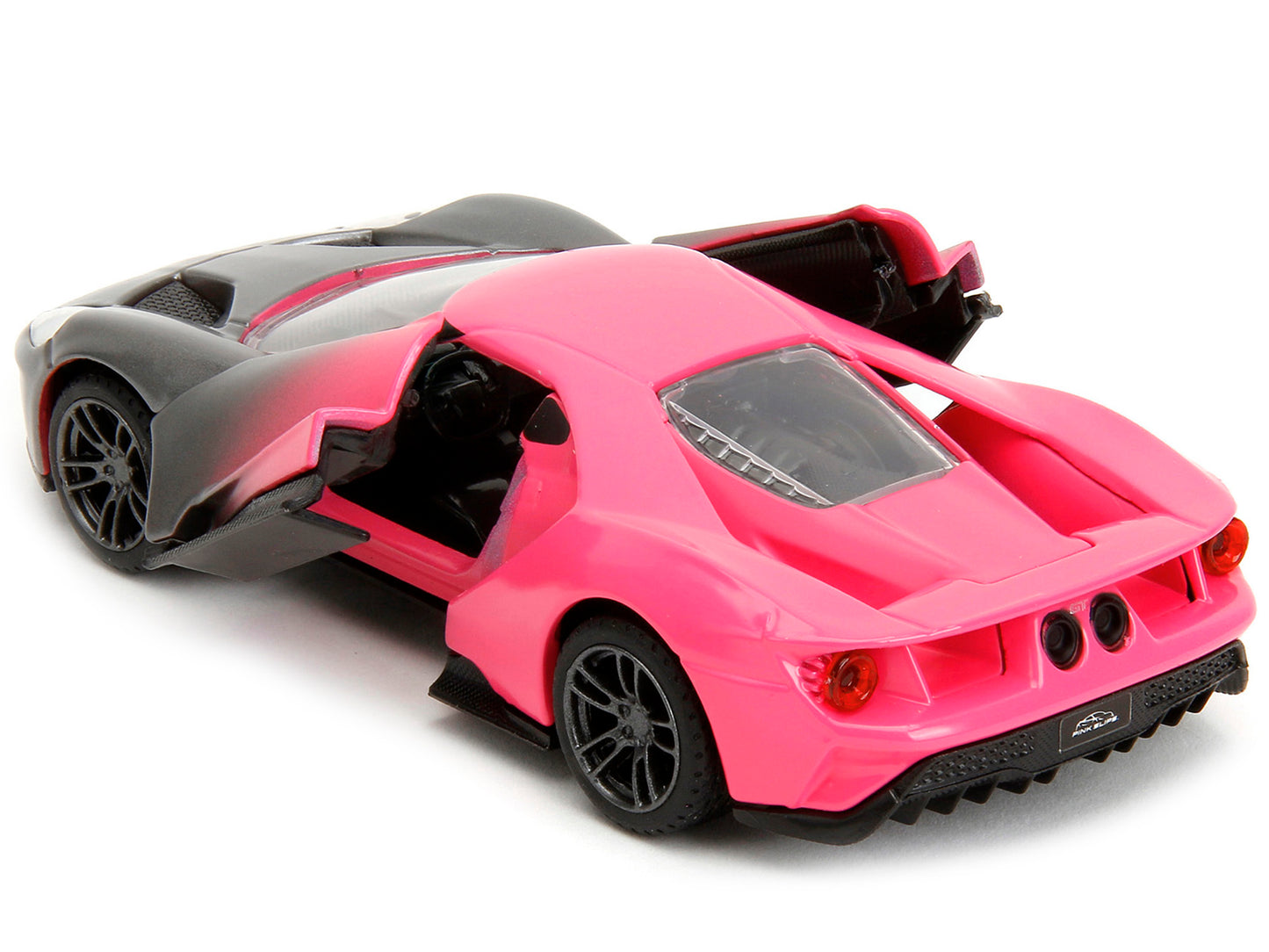 2017 Ford GT Gray Metallic and Pink Gradient "Pink Slips" Series 1/32 Diecast Model Car by Jada <h2>2017 Jada</h2> <p>High-quality perfect for collectors enthusiasts. Features detailed interior exteri