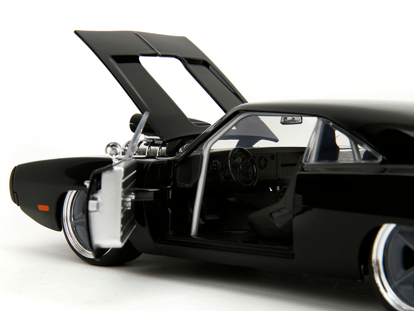 1970 Dodge Charger R/T Black "Fast X" (2023) Movie & Furious" Series 1/24 Diecast Model Car by Jada <h2>1970 Jada</h2> <p>High-quality perfect for collectors and enthusiasts. Features detailed interio