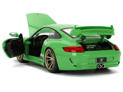 Porsche 911 GT3 (997) Green with Black Accents "Fast X" (2023) Movie & Furious" Series 1/24 Diecast Model Car by Jada <h2>Porsche Jada</h2> <p>High-quality perfect for collectors and enthusiasts. Feat
