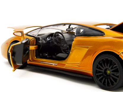 Lamborghini Gallardo Gold Metallic "Fast X" (2023) Movie & Furious" Series 1/24 Diecast Model Car by Jada <h2>Lamborghini Jada</h2> <p>High-quality perfect for collectors and enthusiasts. Features det