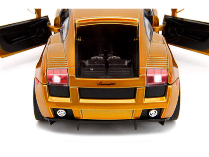 Lamborghini Gallardo Gold Metallic "Fast X" (2023) Movie & Furious" Series 1/24 Diecast Model Car by Jada <h2>Lamborghini Jada</h2> <p>High-quality perfect for collectors and enthusiasts. Features det