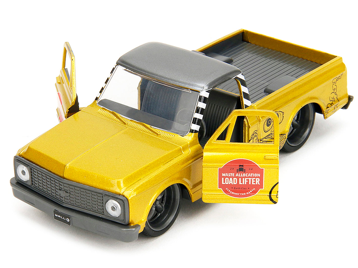 1972 Chevrolet Cheyenne Pickup Truck Gold Metallic with Gray Top "Wall-E" (2008) Movie "Hollywood Rides" Series 1/32 Diecast Model Car by Jada <h2>1972 Jada</h2> <p>High-quality perfect for collectors