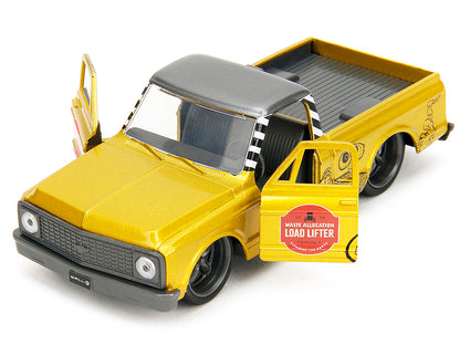 1972 Chevrolet Cheyenne Pickup Truck Gold Metallic with Gray Top "Wall-E" (2008) Movie "Hollywood Rides" Series 1/32 Diecast Model Car by Jada <h2>1972 Jada</h2> <p>High-quality perfect for collectors