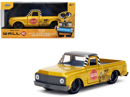 1972 Chevrolet Cheyenne Pickup Truck Gold Metallic with Gray Top "Wall-E" (2008) Movie "Hollywood Rides" Series 1/32 Diecast Model Car by Jada <h2>1972 Jada</h2> <p>High-quality perfect for collectors