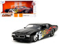 1971 Pontiac GTO Black with Flame Graphics "Bigtime Muscle" Series 1/24 Diecast Model Car by Jada <h2>1971 Jada</h2> <p>High-quality perfect for collectors and enthusiasts. Features detailed interior