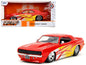 1969 Chevrolet Camaro Red with Graphics "BigTime Muscle" Series 1/24 Diecast Model Car by Jada <h2>1969 Jada</h2> <p>High-quality perfect for collectors and enthusiasts. Features detailed interior ext