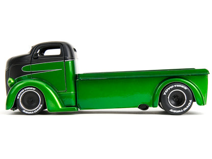 1947 Ford COE Flatbed Truck Green Metallic and Matt Black "Toyo Tires" with Extra Wheels "Just Trucks" Series 1/24 Diecast Model Car by Jada <h2>1947 Jada</h2> <p>High-quality perfect for collectors e