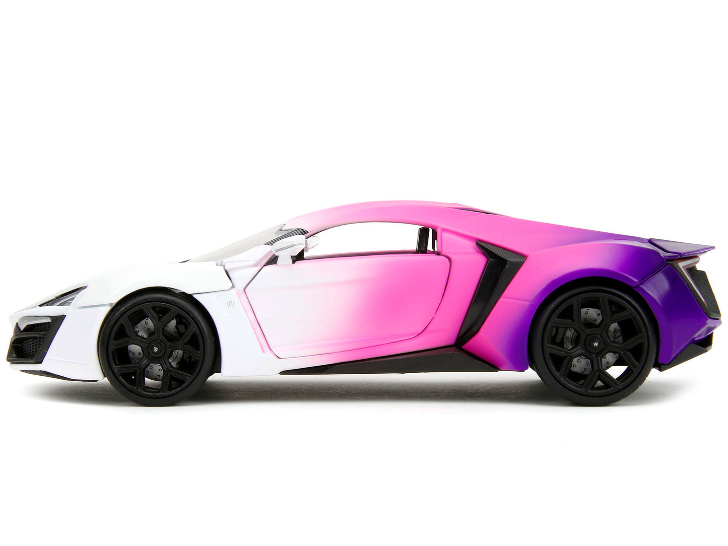 Lykan Hypersport White Pink and Purple Gradient "Pink Slips" Series 1/24 Diecast Model Car by Jada <h2>Lykan Jada</h2> <p>High-quality perfect for collectors enthusiasts. Features detailed interior ex