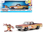 1967 Chevrolet El Camino Brown and Beige with Graphics Tasmanian Devil (Taz) Diecast Figure "Looney Tunes" "Hollywood Rides" Series 1/24 Model Car by Jada <h2>1967 Jada</h2> <p>High-quality perfect fo