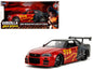 2002 Nissan Skyline GT-R (R34) RHD (Right Hand Drive) Red Metallic and Black "Godzilla vs. Destoroyah" (1995) Movie "Hollywood Rides" Series 1/24 Diecast Model Car by Jada <h2>2002 Jada</h2> <p>High-q