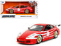 Porsche 911 GT3 (996) Red with White Graphics "Hyper-Spec" Series 1/24 Diecast Model Car by Jada <h2>Porsche Jada</h2> <p>High-quality perfect for collectors and enthusiasts. Features detailed interio