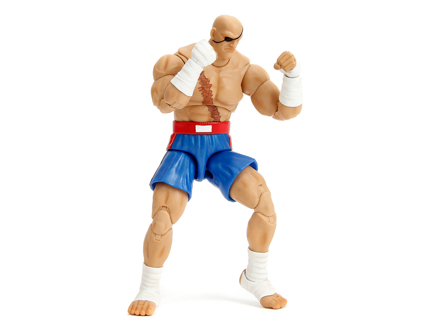Sagat 7.5" Moveable Figure with Accessories and Alternate Head Hands "Ultra Street Fighter II: The Final Challengers" (2017) Video Game Model by Jada <h2>Sagat Jada</h2> <p>High-quality diecast car pe