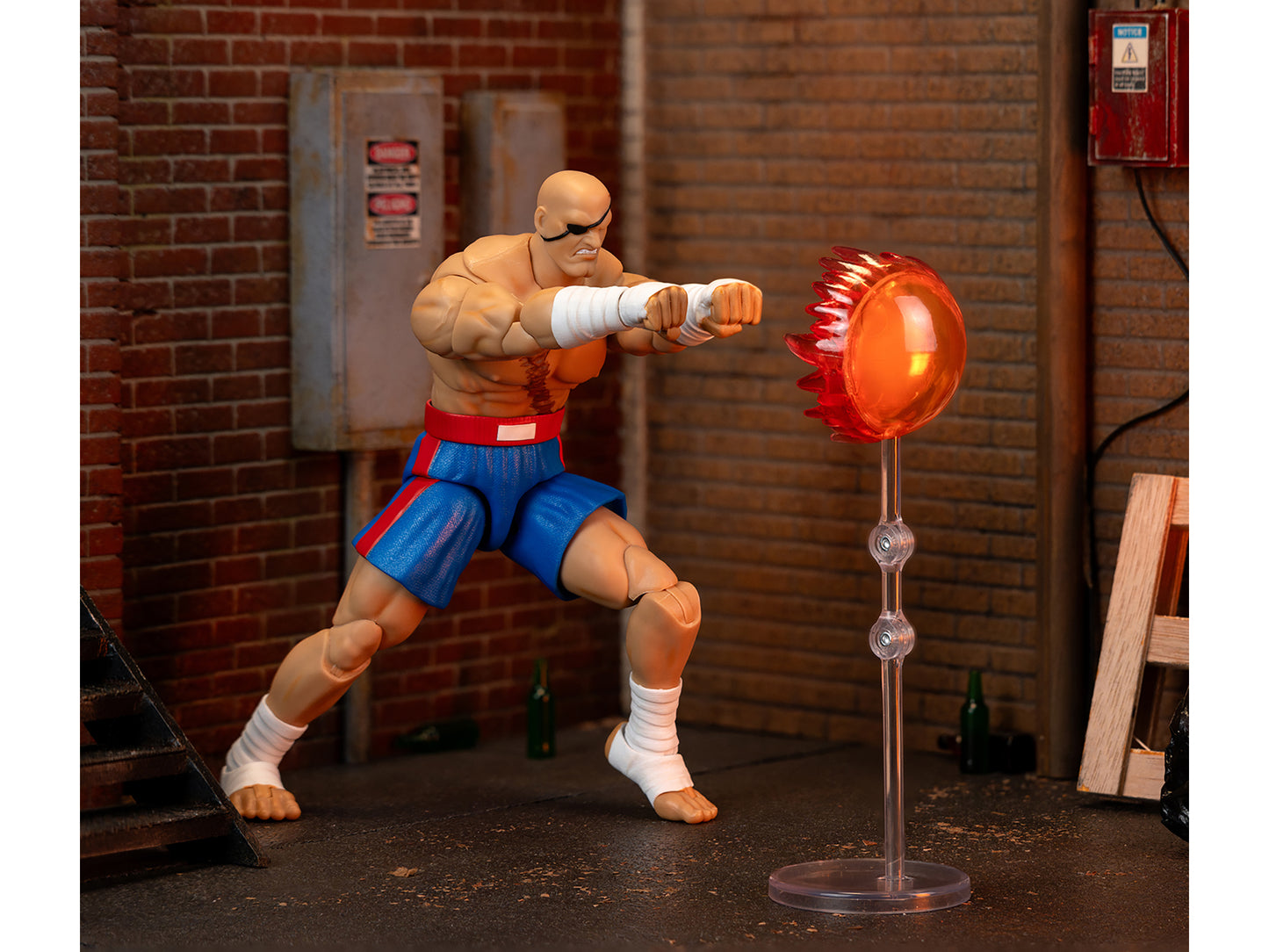 Sagat 7.5" Moveable Figure with Accessories and Alternate Head Hands "Ultra Street Fighter II: The Final Challengers" (2017) Video Game Model by Jada <h2>Sagat Jada</h2> <p>High-quality diecast car pe