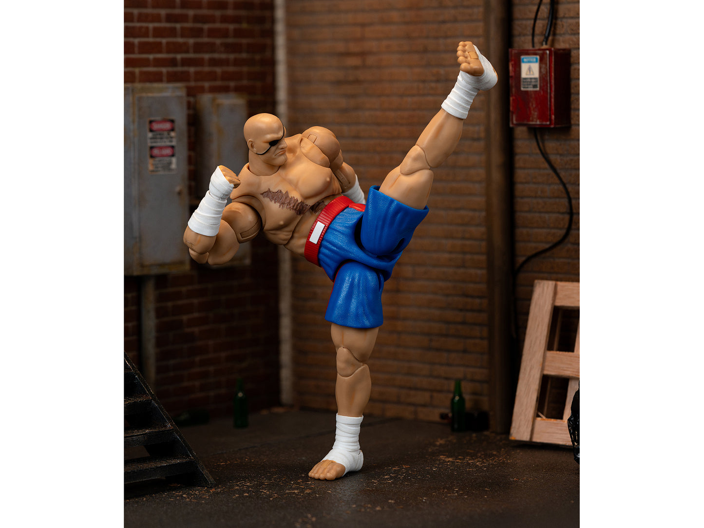 Sagat 7.5" Moveable Figure with Accessories and Alternate Head Hands "Ultra Street Fighter II: The Final Challengers" (2017) Video Game Model by Jada <h2>Sagat Jada</h2> <p>High-quality diecast car pe