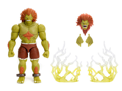 Blanka 7.5" Moveable Figure with Accessories and Alternate Head Hands "Ultra Street Fighter II: The Final Challengers" (2017) Video Game Model by Jada <h2>Blanka Jada</h2> <p>High-quality diecast car