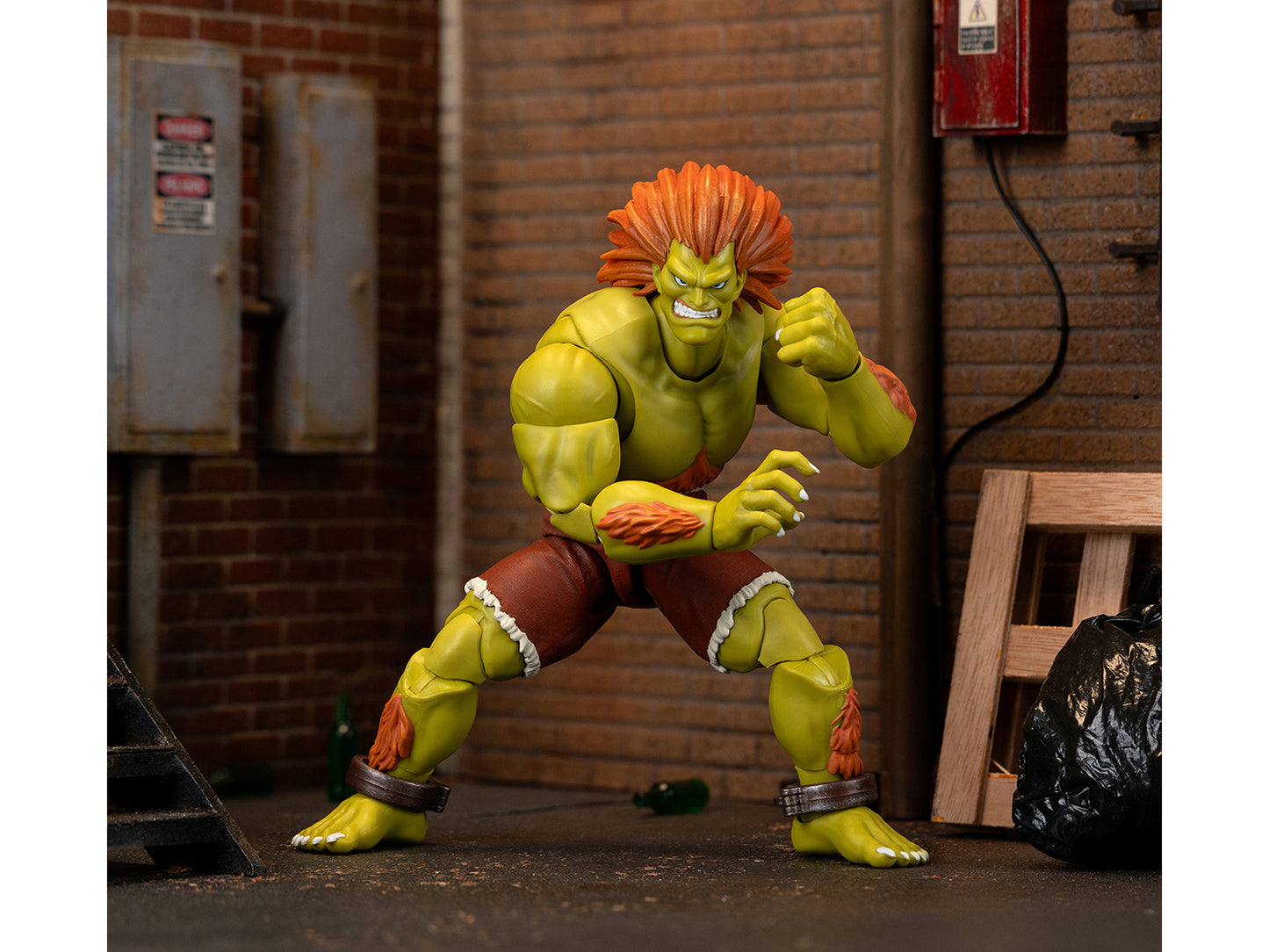 Blanka 7.5" Moveable Figure with Accessories and Alternate Head Hands "Ultra Street Fighter II: The Final Challengers" (2017) Video Game Model by Jada <h2>Blanka Jada</h2> <p>High-quality diecast car