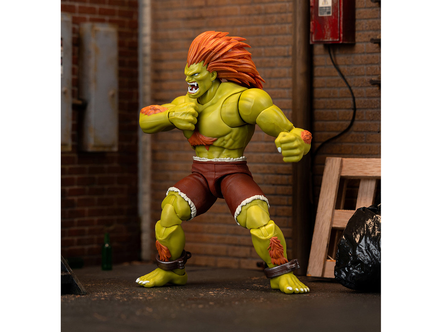 Blanka 7.5" Moveable Figure with Accessories and Alternate Head Hands "Ultra Street Fighter II: The Final Challengers" (2017) Video Game Model by Jada <h2>Blanka Jada</h2> <p>High-quality diecast car