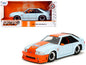 1989 Ford Mustang GT "Gulf Oil" Light Blue with Orange Stripe "Bigtime Muscle" Series 1/24 Diecast Model Car by Jada <h2>1989 Jada</h2> <p>High-quality perfect for collectors and enthusiasts. Features