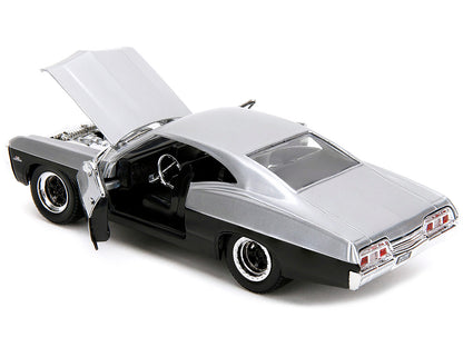 1967 Chevrolet Impala SS Silver Metallic and Black "Bigtime Muscle" Series 1/24 Diecast Model Car by Jada <h2>1967 Jada</h2> <p>High-quality perfect for collectors enthusiasts. Features detailed inter