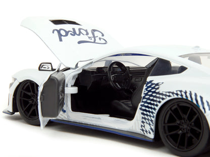 2024 Ford Mustang Dark Horse White with "Mustang Graphics" "Bigtime Muscle" Series 1/24 Diecast Model Car by Jada <h2>2024 Jada</h2> <p>High-quality perfect for collectors and enthusiasts. Features de