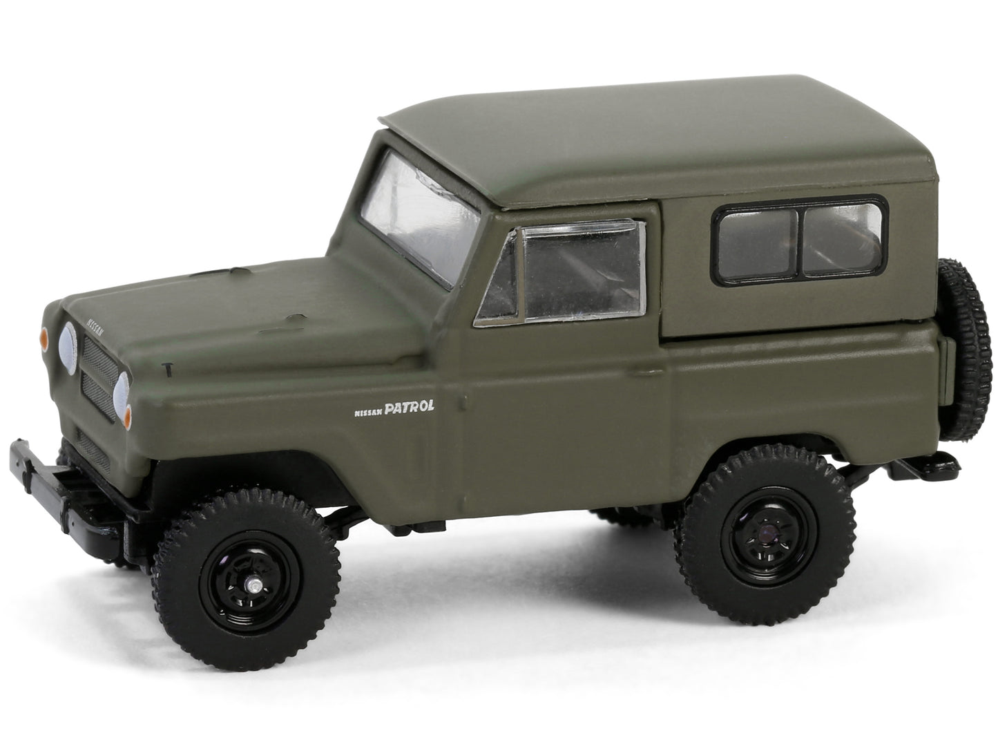 GreenLight 1962 Nissan Patrol Matt Olive Green "All Terrain" Series 16 1/64 Diecast Model Car by <h2>1962 Greenlight</h2> <p>High-quality perfect for collectors and enthusiasts. Features detailed inte