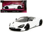 McLaren 720S White Metallic with Black Top "Pink Slips" Series 1/24 Diecast Model Car by Jada <h2>McLaren Jada</h2> <p>High-quality perfect for collectors and enthusiasts. Features detailed interior e