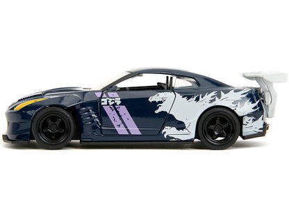 2009 Nissan GT-R (R35) Ben Sopra Dark Blue with Graphics "Godzilla" "Hollywood Rides" Series 1/32 Diecast Model Car by Jada <h2>2009 Jada</h2> <p>High-quality perfect for collectors and enthusiasts. F