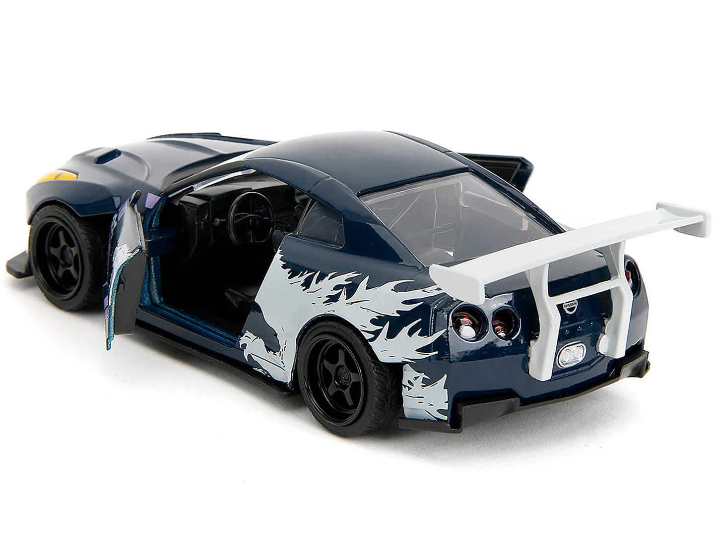 2009 Nissan GT-R (R35) Ben Sopra Dark Blue with Graphics "Godzilla" "Hollywood Rides" Series 1/32 Diecast Model Car by Jada <h2>2009 Jada</h2> <p>High-quality perfect for collectors and enthusiasts. F
